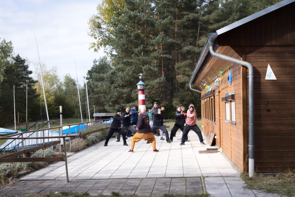 QiGong am Muldestausee