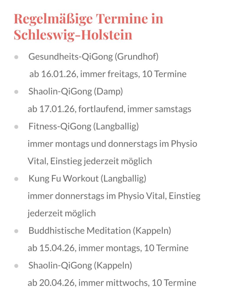 QiGong Schleswig-Holstein
